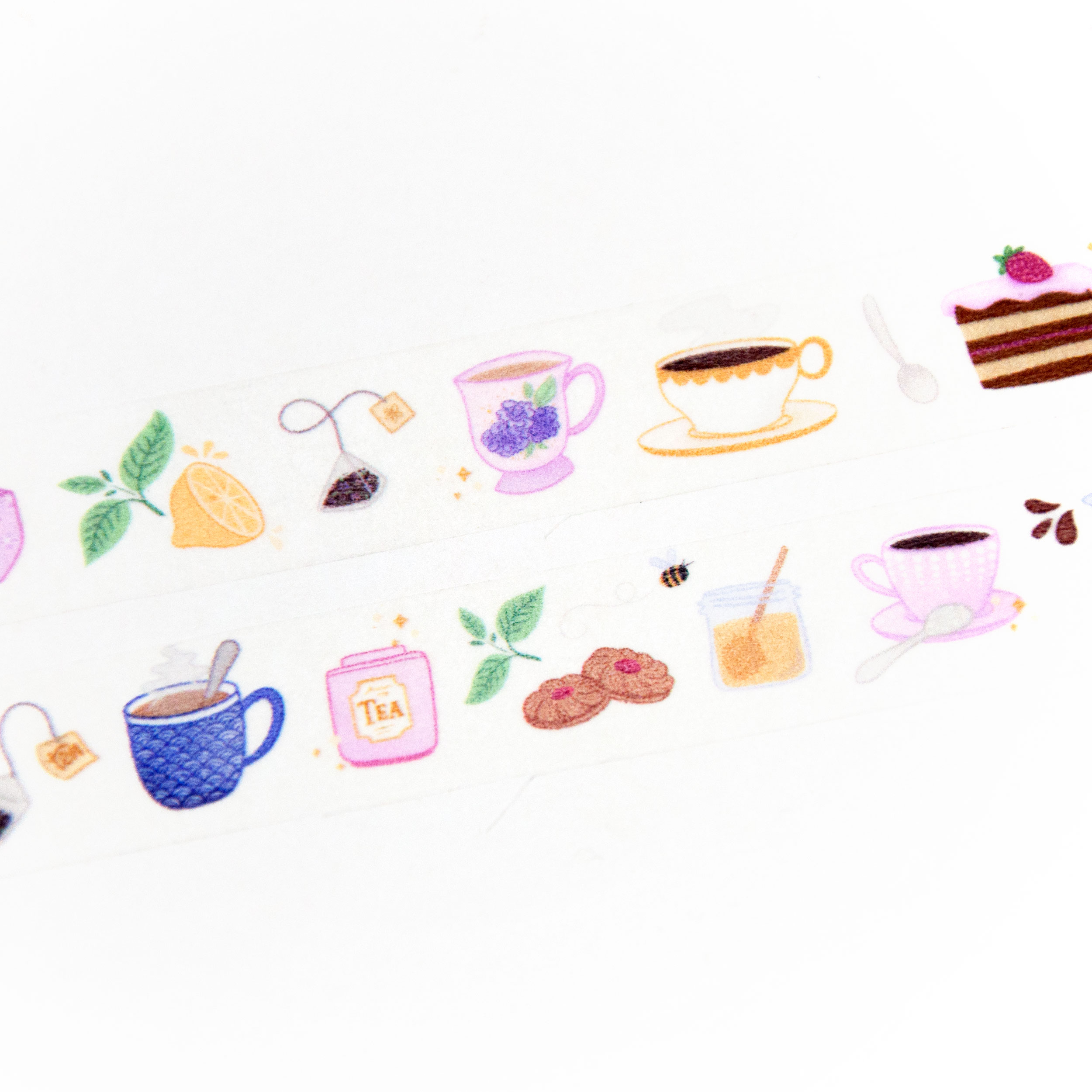 Cups and Pots Washi Tape - Design by Willwa