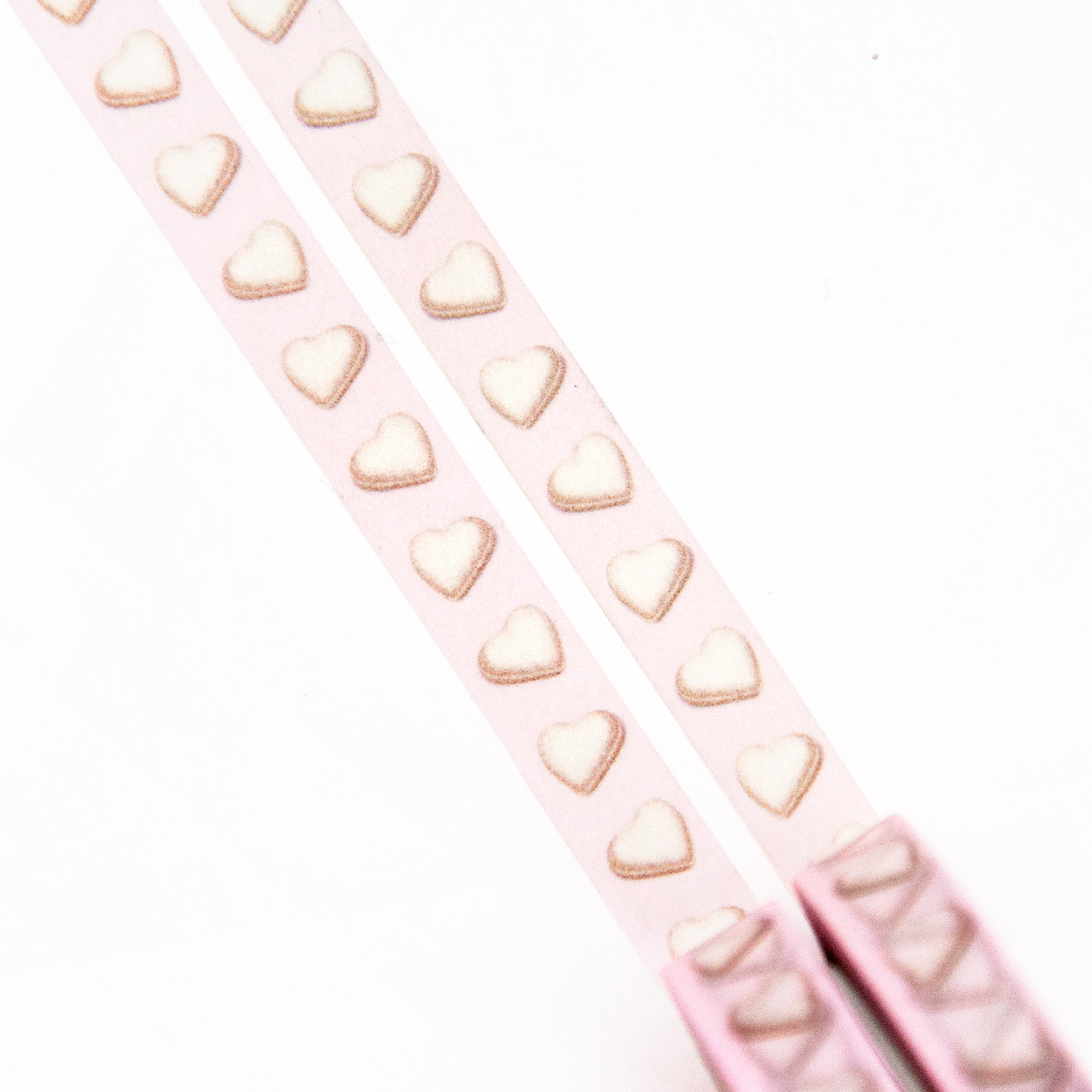 Vanilla Heart Checklist Washi Tape - Design by Willwa
