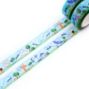 Roller Coaster Washi Tape - Design by Willwa