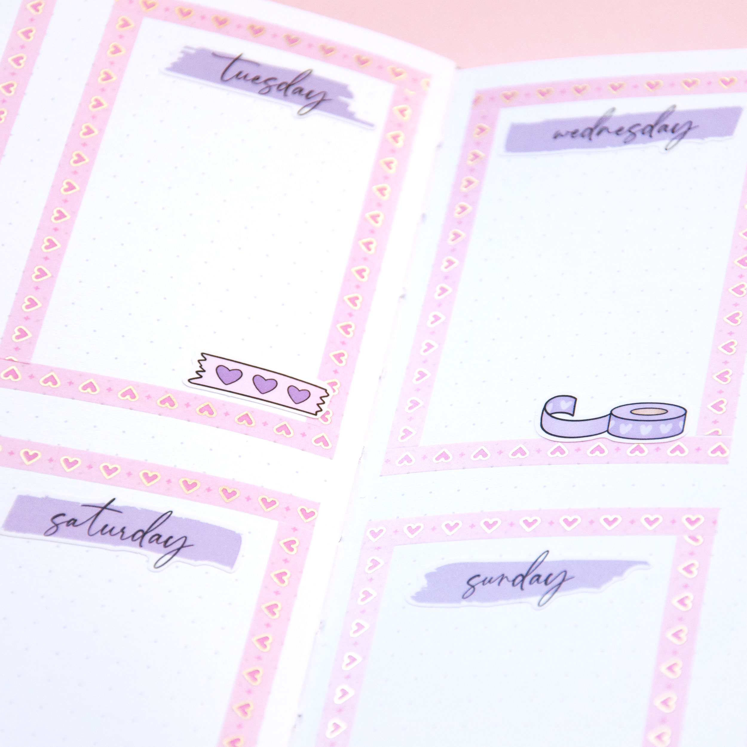 Love & Bows Washi Tape - Design by Willwa