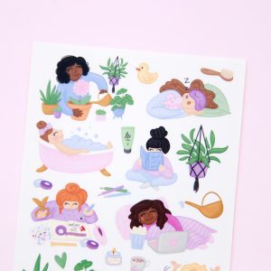 Relax & find your Joy Sticker Sheet - Design by Willwa