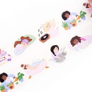 Self Care Day Washi Tape - Design by Willwa