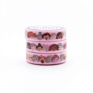 Self Care Girls Washi Tape - Design by Willwa