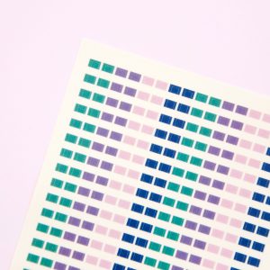 Stripe 1 Washi Strips Sticker Sheet - Design by Willwa