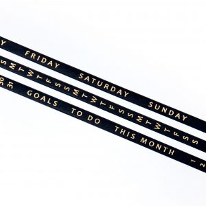 Days and Dates Washi Tape - Design by Willwa