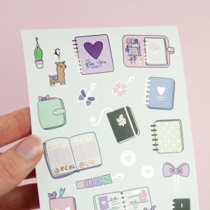 Planners and Journals Sticker Sheet - Design by Willwa