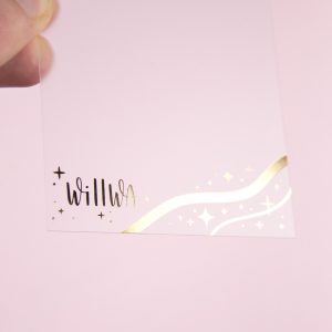 Rainbow Washi Card - Design by Willwa