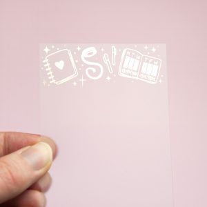 Stationery Washi Card - Design by Willwa