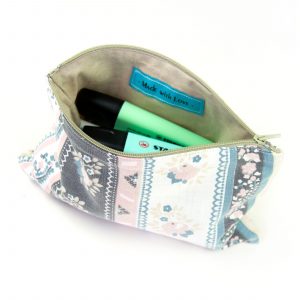 Pencil Case Striped Florals