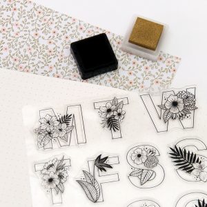 Floral Weekdays Stamps - Design by Willwa