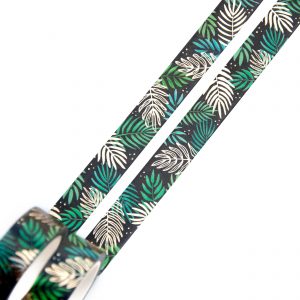 Golden Palm Leaves Washi Tape - Design by Willwa