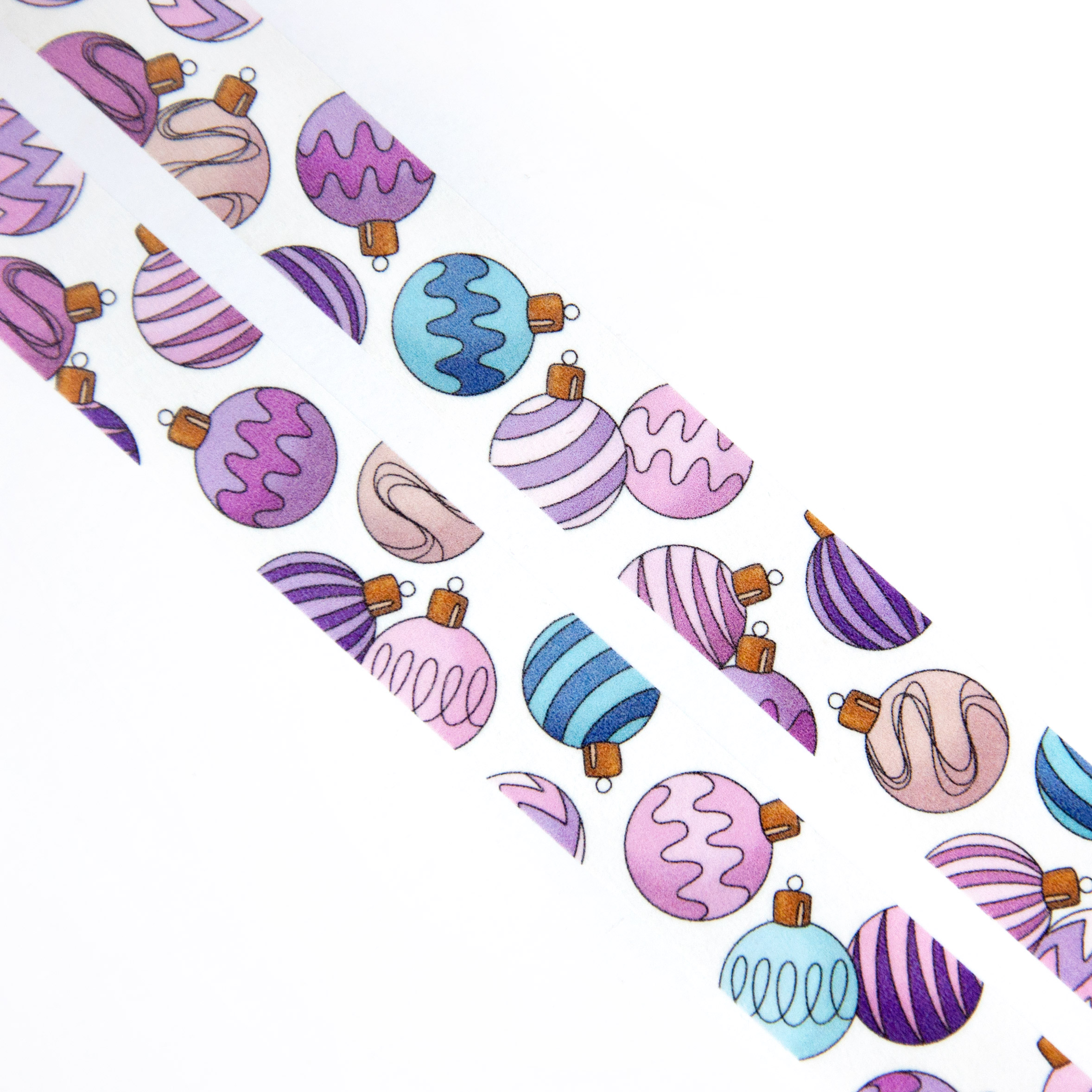 Christmas Baubles Washi Tape - Design by Willwa