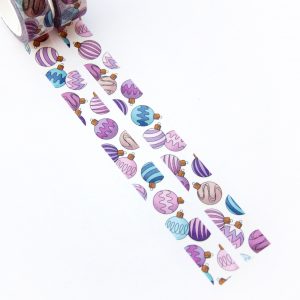 Christmas Baubles Washi Tape - Design by Willwa