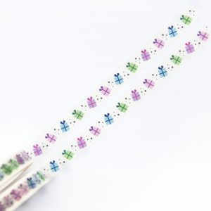 Colorful Gifts Washi Tape - Design by Willwa
