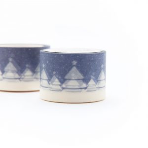 Snowy Winter Forest Washi Tape - Design by Willwa