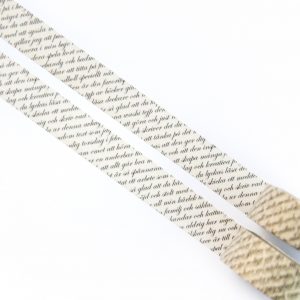 Letter for You Washi Tape - Design by Willwa