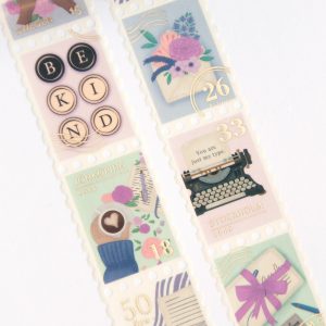 Letter Stamps Washi Tape - Design by Willwa