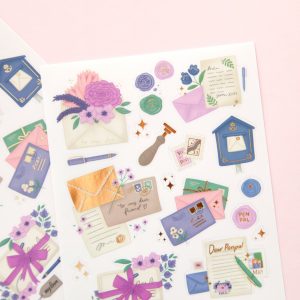 Letters & Envelopes Sticker Sheet - Design by Willwa