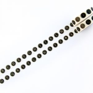 Typewriter Keys Washi Tape - Design by Willwa