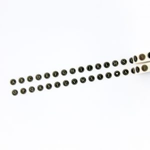 Typewriter Keys Washi Tape - Design by Willwa