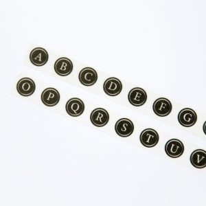 Typewriter Keys Washi Tape - Design by Willwa