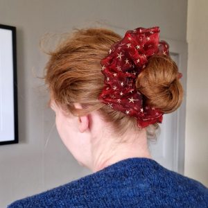 Gold Star Scrunchie - Design by Willwa