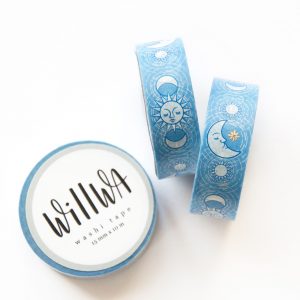 Night and Day Washi Tape - Design by Willwa