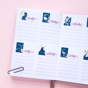 Zodiac Stamps Washi Tapes - Design by Willwa