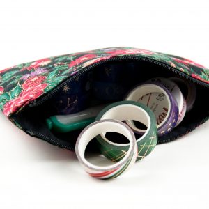 Pencil Case Christmas Flowers - Design by Willwa