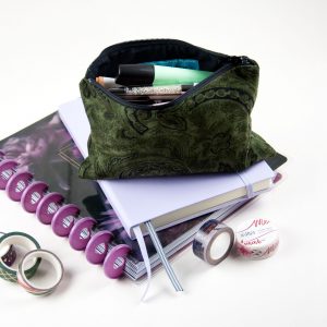 Pencil Case Green Pattern - Design by Willwa