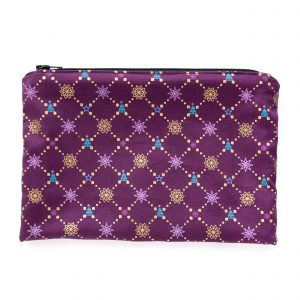 Pencil Case Purple & Gold - Design by Willwa