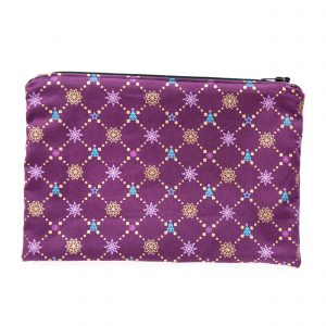 Pencil Case Purple & Gold - Design by Willwa