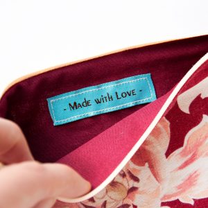 Pencil Case Flower Red - Design by Willwa