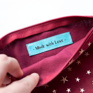 Pencil Case Gold Stars - Design by Willwa