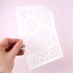 Snowflake Stencil Set - Design by Willwa