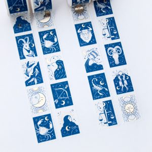 Zodiac Stamps Washi Tapes - Design by Willwa