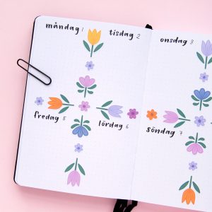Spring Flowers Sticker Bundle - Design by Willwa