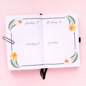 Beautiful Daffodils Stickers - Design by Willwa