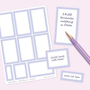 Spring colored Boxes Sticker Bundles - Design by Willwa