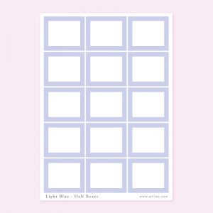 Spring colored Box Stickers - Design by Willwa