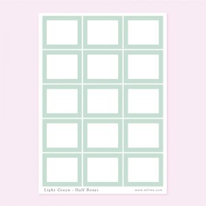 Spring colored Box Stickers - Design by Willwa
