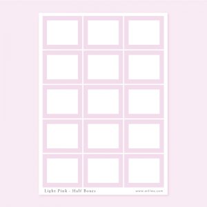 Spring colored Box Stickers - Design by Willwa