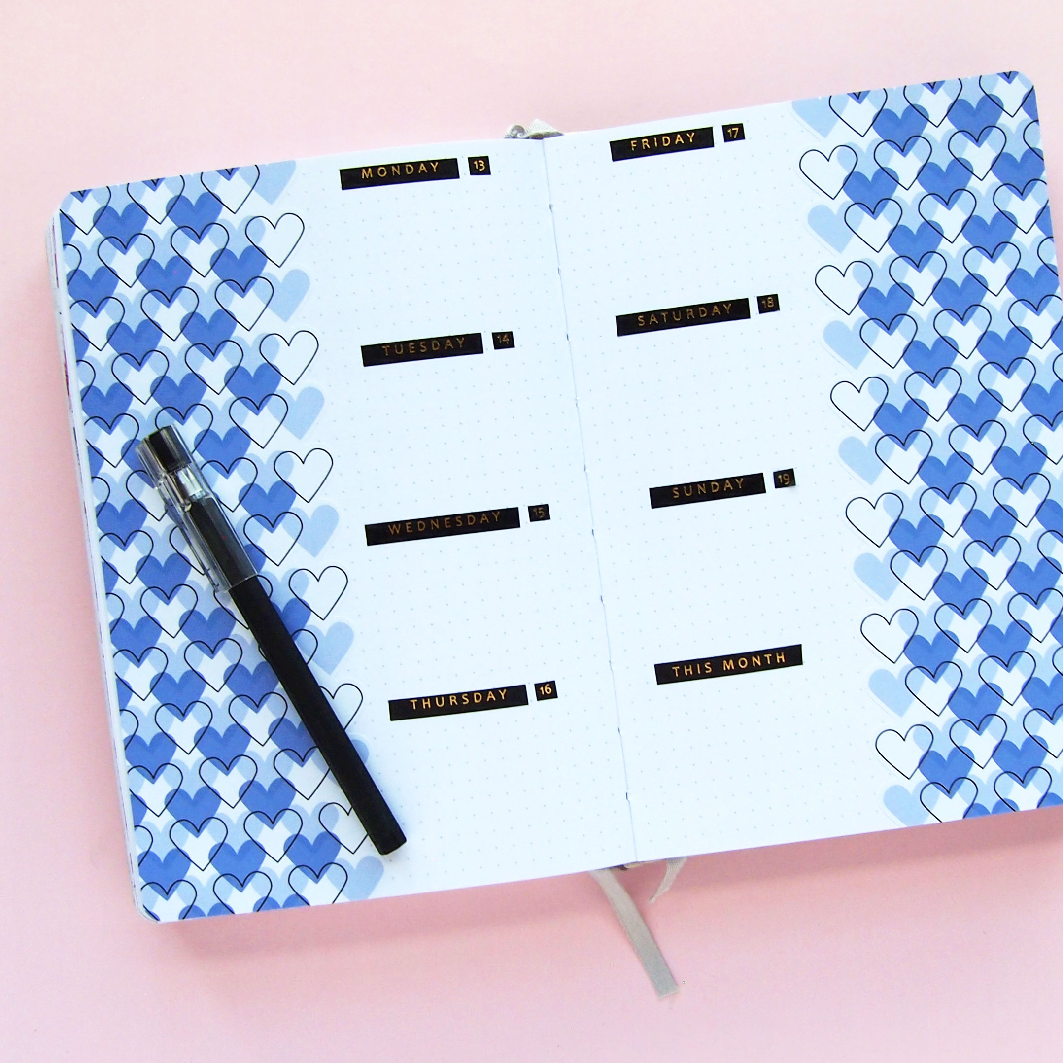 Love Hearts Sticker Bundle - Design by Willwa