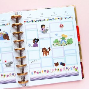 Spring colored Box Stickers - Design by Willwa