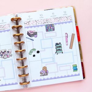 Spring colored Boxes Sticker Bundles - Design by Willwa