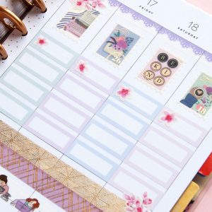 Spring colored Boxes Sticker Bundles - Design by Willwa