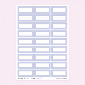 Spring colored Box Stickers - Design by Willwa