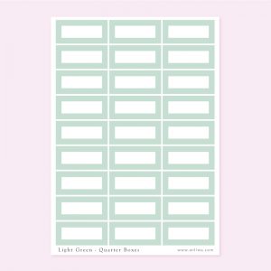 Spring colored Box Stickers - Design by Willwa