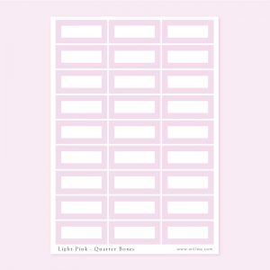 Spring colored Box Stickers - Design by Willwa