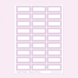 Spring colored Box Stickers - Design by Willwa